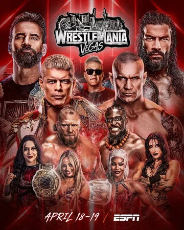 Постер: WrestleMania 42