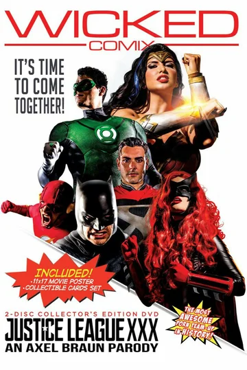 Постер: Justice League XXX: An Axel Braun Parody