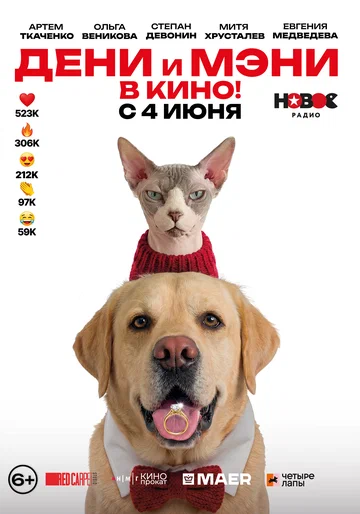 Постер: Дени и Мэни в кино!