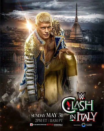 Постер: WWE Clash in Italy