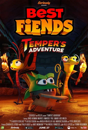 Постер: Best Fiends: Temper's Adventure