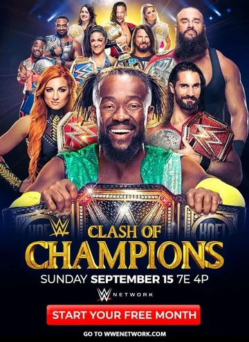 Постер: WWE Столкновение чемпионов