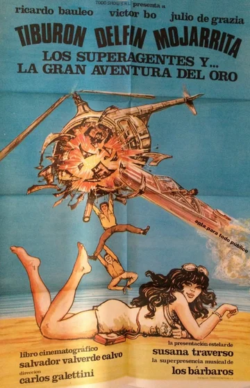 Постер: Los superagentes y la gran aventura del oro