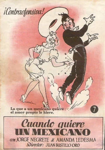 Постер: Cuando quiere un mexicano