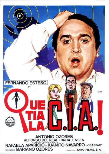 Постер: ¡Qué tía la C.I.A.!