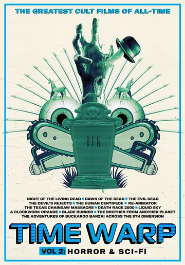Постер: Time Warp: The Greatest Cult Films of All-Time- Vol. 2 Horror and Sci-Fi