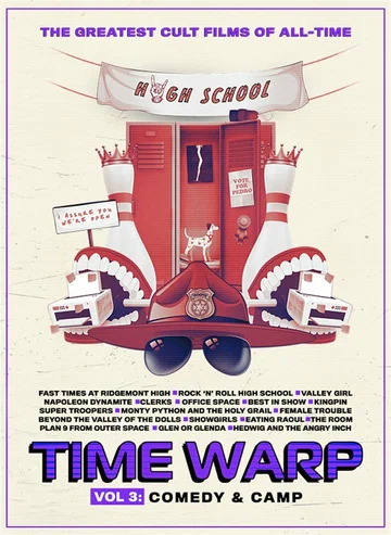 Постер: Time Warp: The Greatest Cult Films of All-Time- Vol. 3 Comedy and Camp
