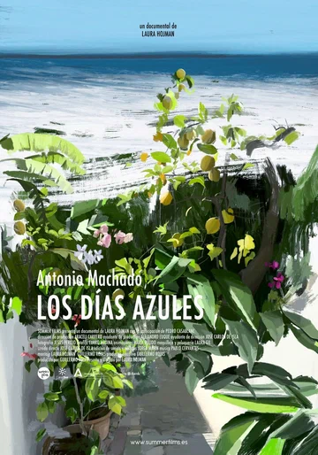 Постер: Antonio Machado. Los días azules