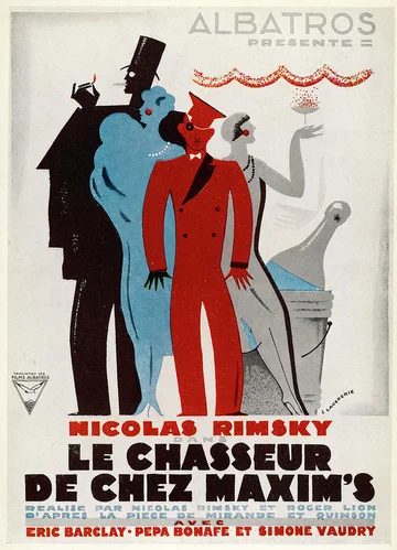 Постер: Le chasseur de chez Maxim's