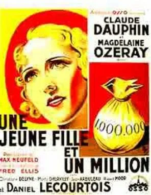 Постер: Une jeune fille et un million