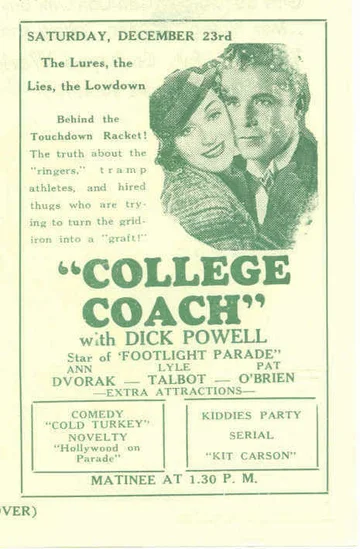 Постер: College Coach