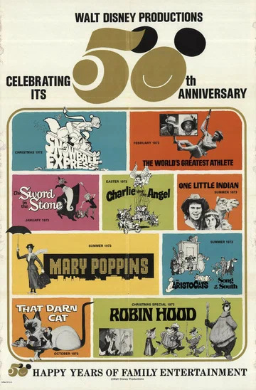 Постер: Walt Disney's 50th Anniversary Show