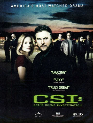 Постер: C.S.I. Место преступления