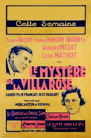 Постер: Le mystère de la villa rose