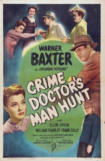 Постер: Crime Doctor's Man Hunt