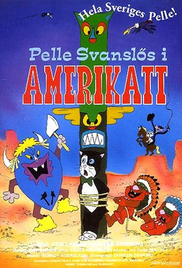 Постер: Pelle Svanslös i Amerikatt