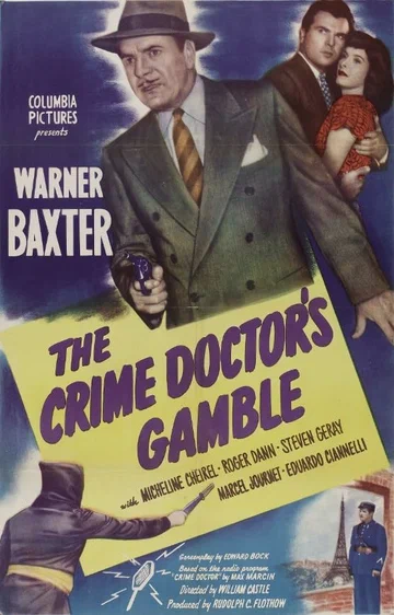 Постер: The Crime Doctor's Gamble