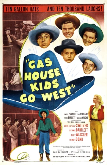 Постер: Gas House Kids Go West