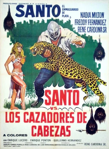 Постер: Santo contra los cazadores de cabezas