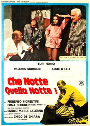 Постер: Che notte quella notte!