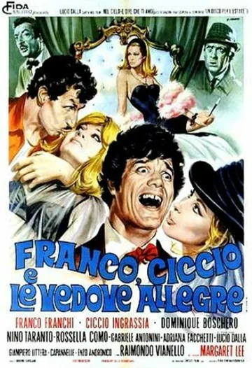 Постер: Franco, Ciccio e le vedove allegre