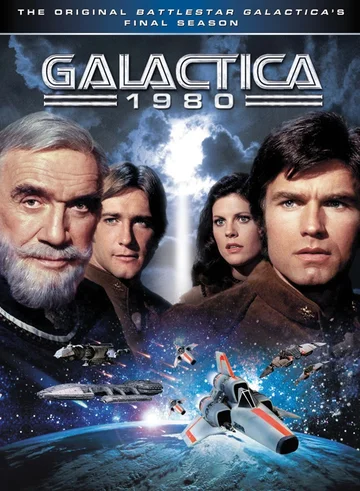 Постер: Звёздный крейсер «Галактика» 1980