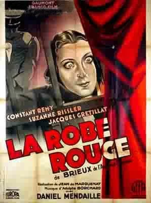 Постер: La robe rouge