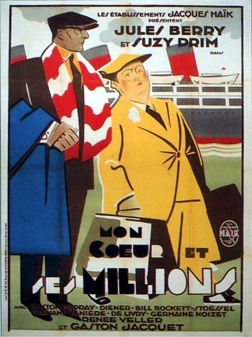 Постер: Mon coeur et ses millions