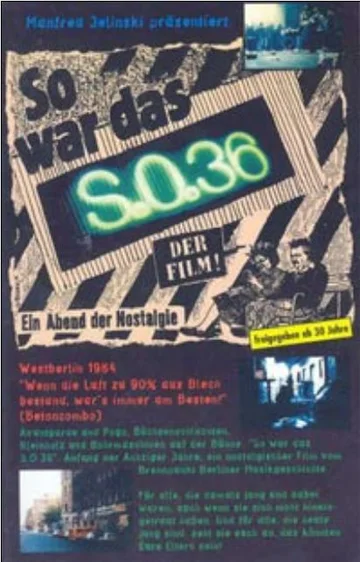 Постер: So war das S.O.36