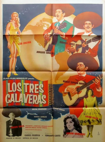 Постер: Los tres calaveras