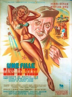 Постер: Une fille dans le soleil