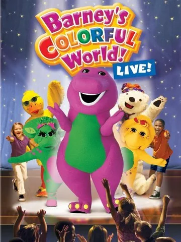 Постер: Barney's Colorful World, Live!