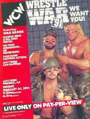 Постер: WCW РестлВойна