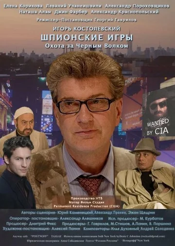 Постер: Шпионские игры: Охота на черного волка