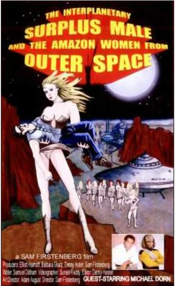 Постер: The Interplanetary Surplus Male and Amazon Women of Outer Space
