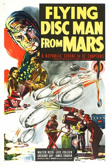 Постер: Flying Disc Man from Mars
