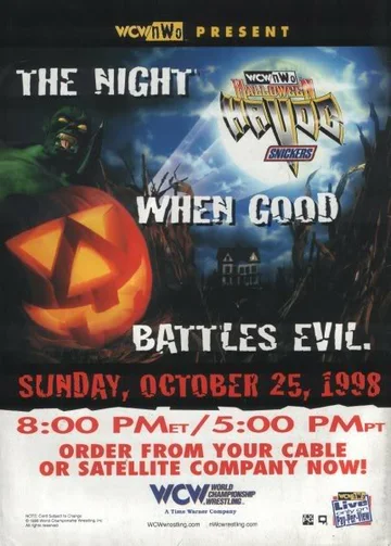 Постер: WCW Разрушение на Хэллоуин