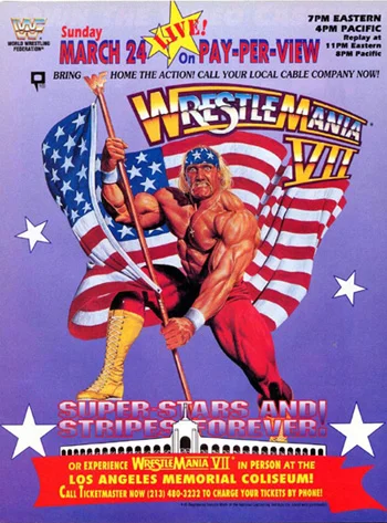 Постер: WWF РестлМания 7