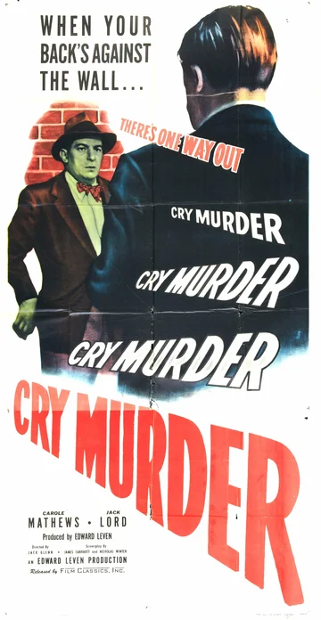 Постер: Cry Murder