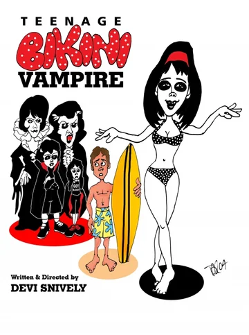 Постер: Teenage Bikini Vampire