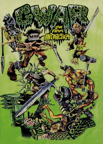 Постер: GWAR: Live from Antarctica