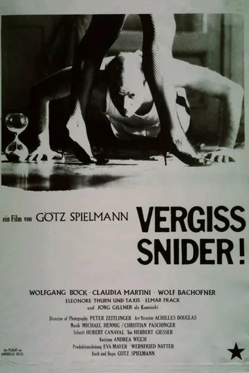 Постер: Vergiss Sneider!