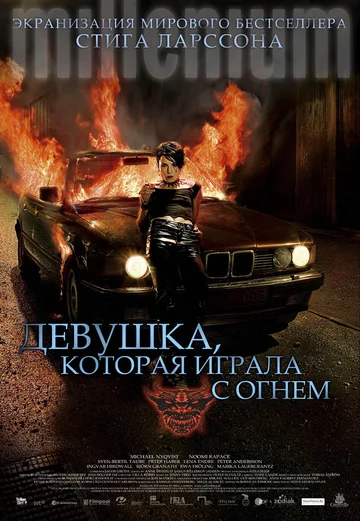 Постер: Девушка, которая играла с огнем