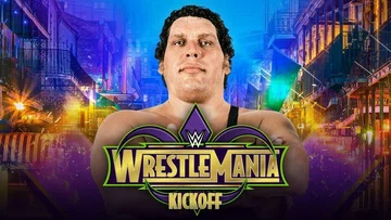 Постер: WWE Wrestlemania 34 Kickoff