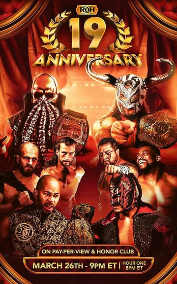 Постер: ROH 19 Anniversary