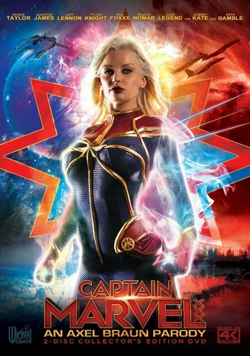 Постер: Captain Marvel XXX: An Axel Braun Parody