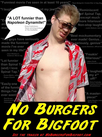 Постер: No Burgers for Bigfoot