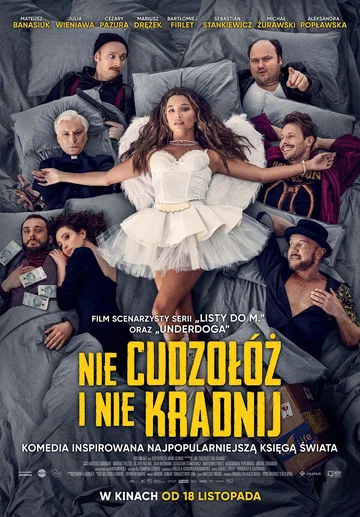 Постер: Nie cudzolóz i nie kradnij