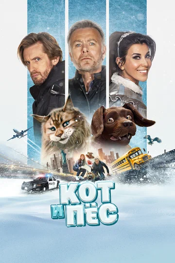Постер: Кот и пёс