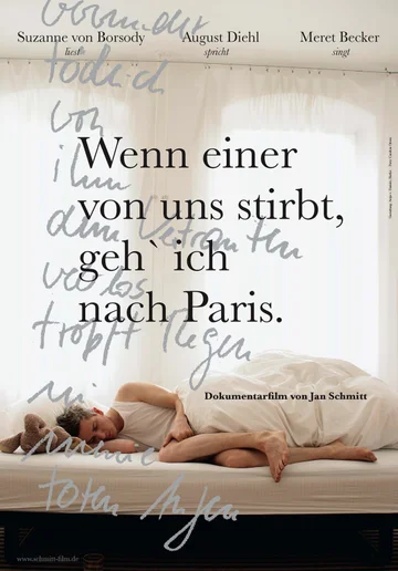 Постер: Wenn einer von uns stirbt, geh ich nach Paris